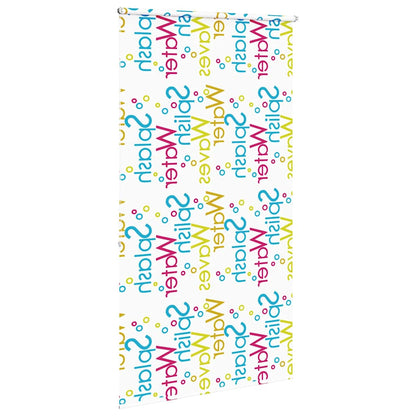 vidaXL Duschrollo 140x240 cm Stoffbreite 136 cm