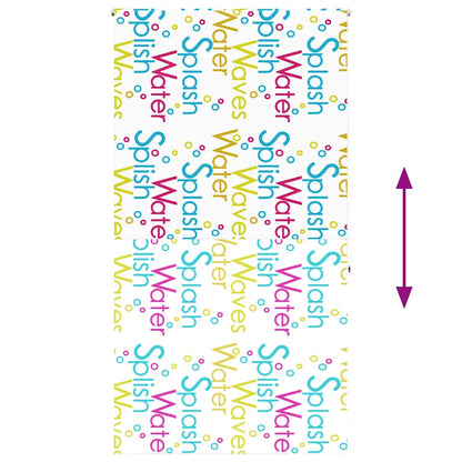 vidaXL Duschrollo 140x240 cm Stoffbreite 136 cm