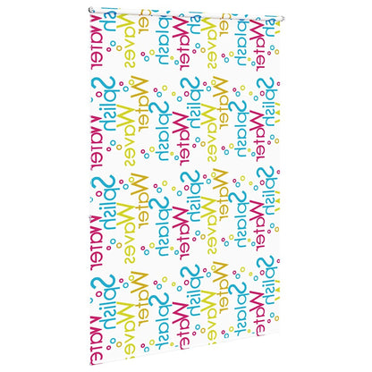 vidaXL Duschrollo 160x240 cm Stoffbreite 156 cm