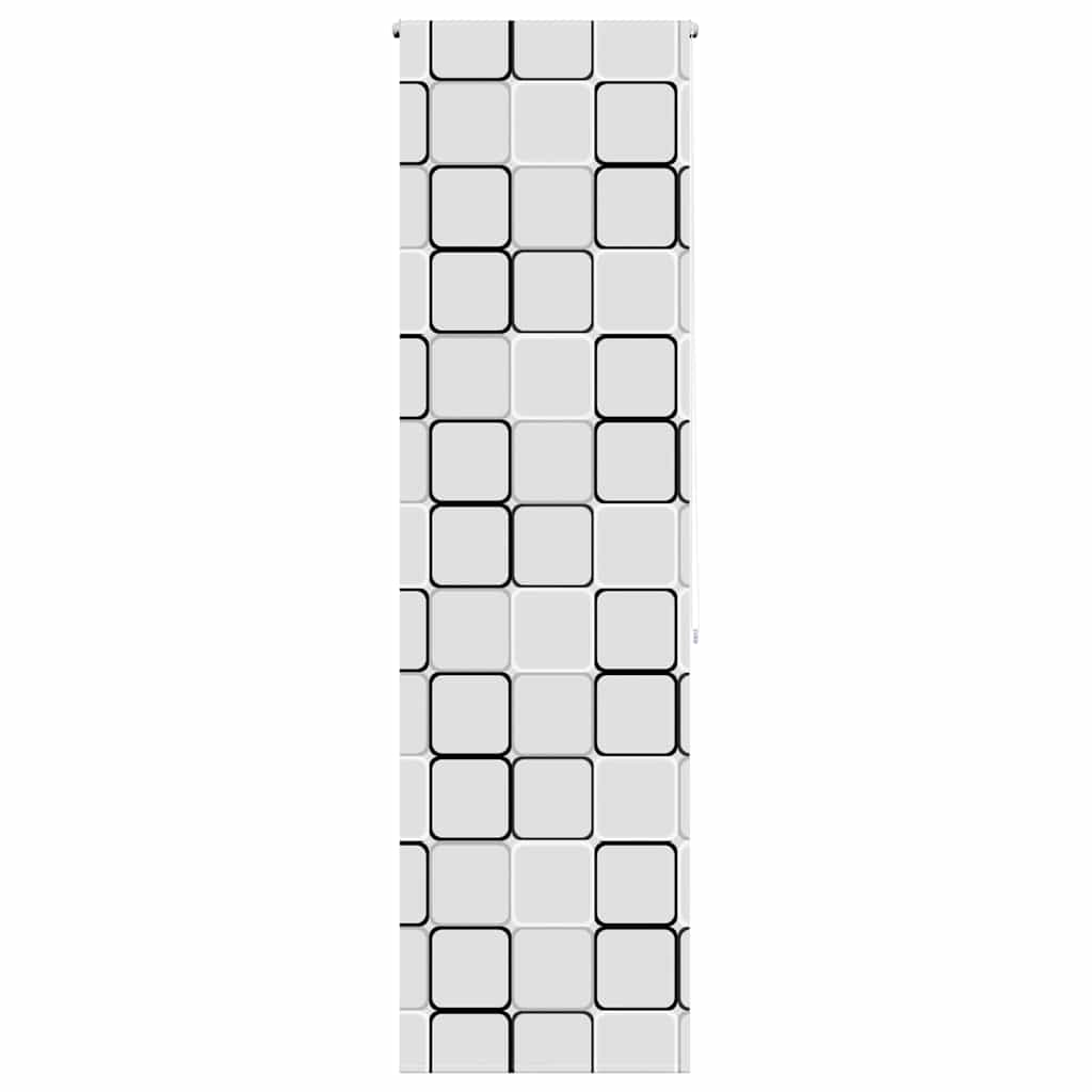 vidaXL Duschrollo 60x240 cm Stoffbreite 56 cm