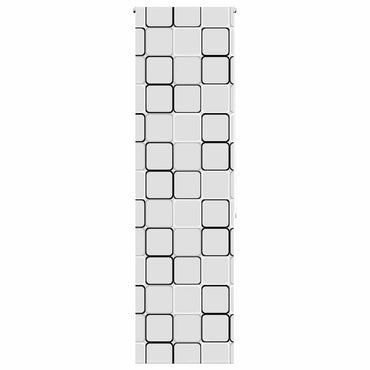 vidaXL Duschrollo 60x240 cm Stoffbreite 56 cm