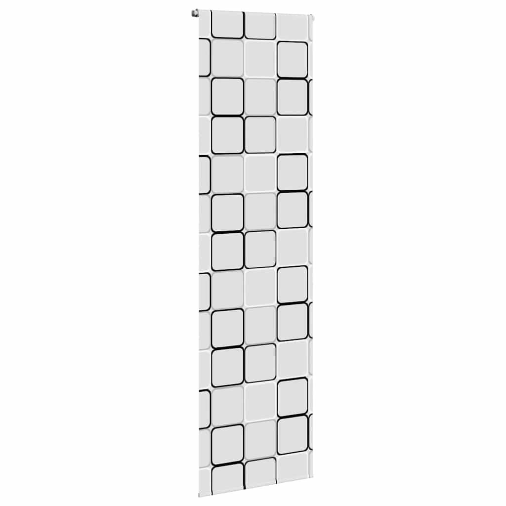 vidaXL Duschrollo 80x240 cm Stoffbreite 76 cm