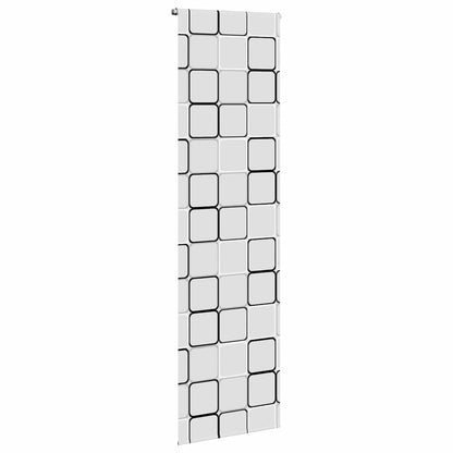 vidaXL Duschrollo 80x240 cm Stoffbreite 76 cm