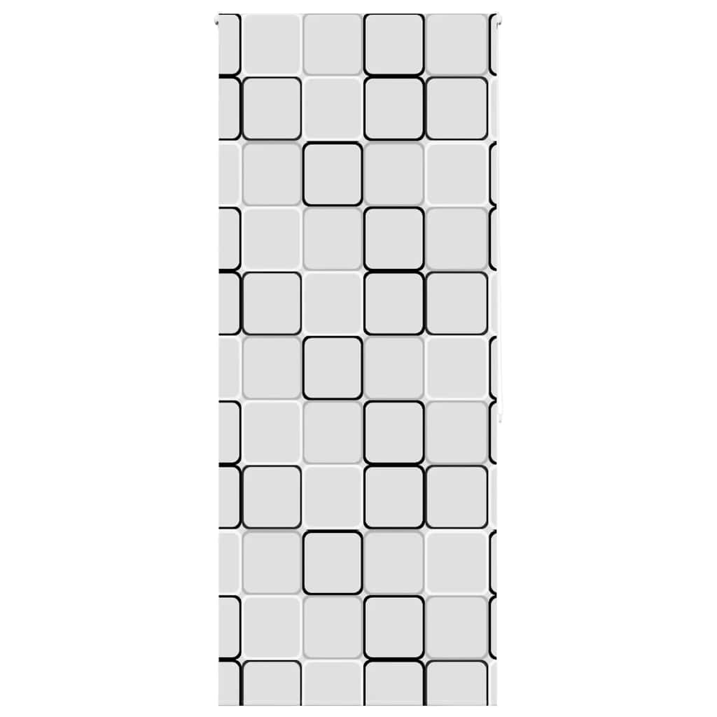 vidaXL Duschrollo 90x240 cm Stoffbreite 86 cm