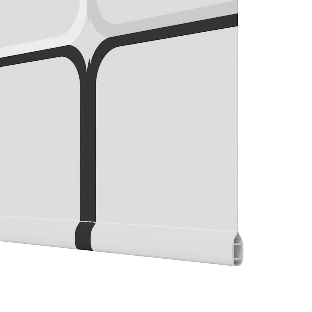 vidaXL Duschrollo 90x240 cm Stoffbreite 86 cm