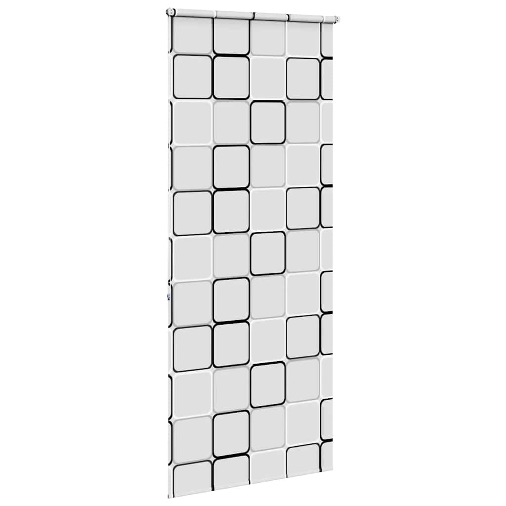 vidaXL Duschrollo 100x240 cm Stoffbreite 96 cm