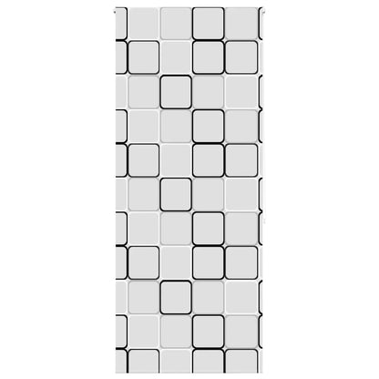 vidaXL Duschrollo 110x240 cm Stoffbreite 106 cm