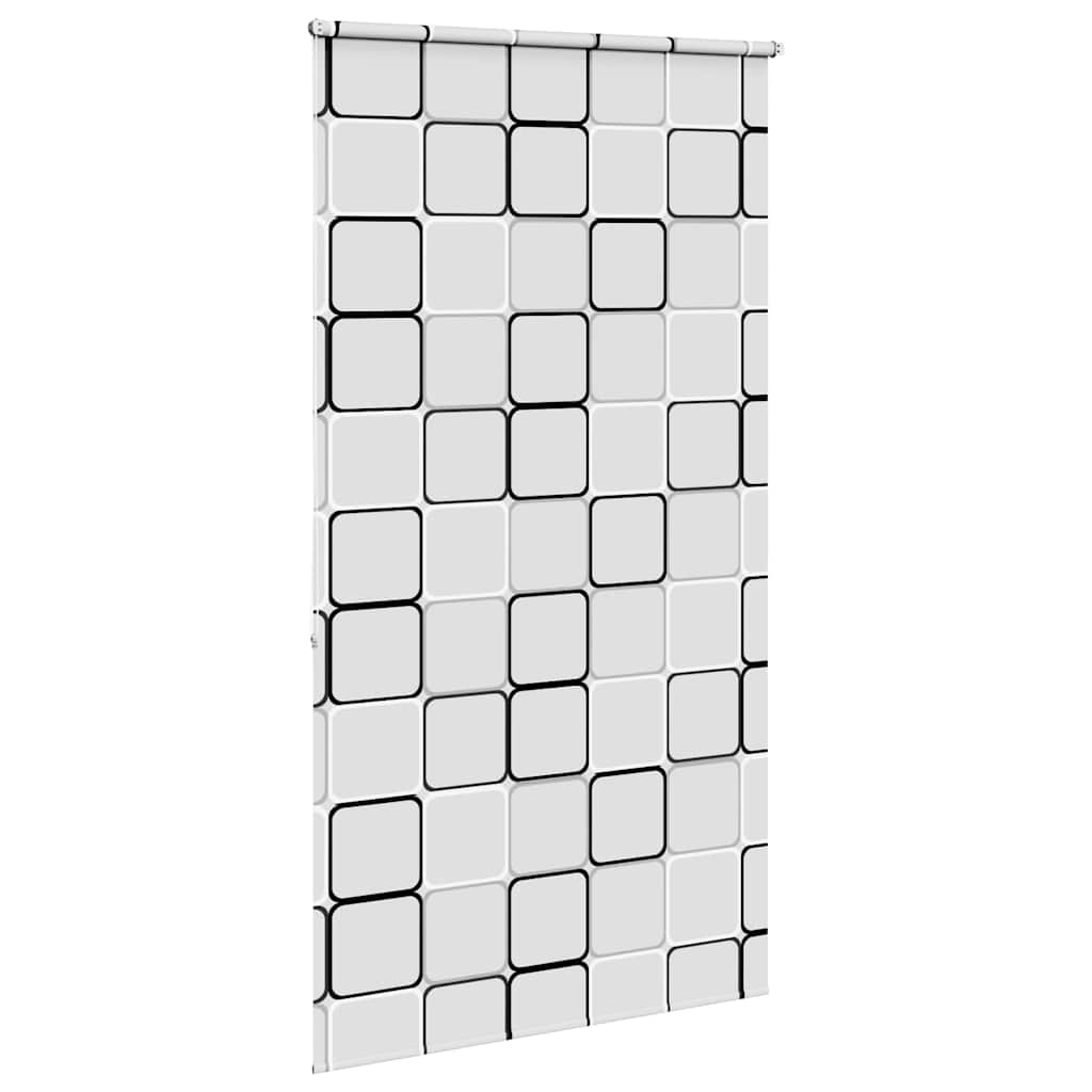 vidaXL Store de douche 120x240 cm Largeur du tissu 116 cm