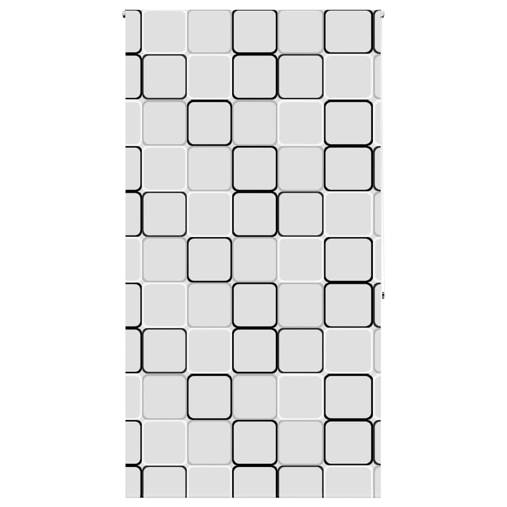 vidaXL Duschrollo 130x240 cm Stoffbreite 126 cm