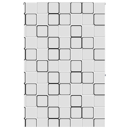 vidaXL Duschrollo 150x240 cm Stoffbreite 146 cm