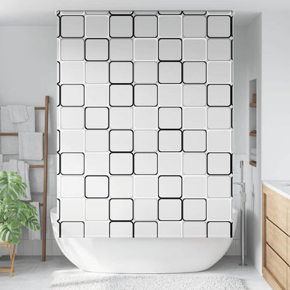 vidaXL Duschrollo 150x240 cm Stoffbreite 146 cm