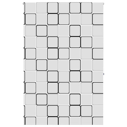 vidaXL Duschrollo 160x240 cm Stoffbreite 156 cm