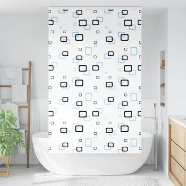 vidaXL Duschrollo mit Kassette 130x240 cm Stoffbreite 126 cm