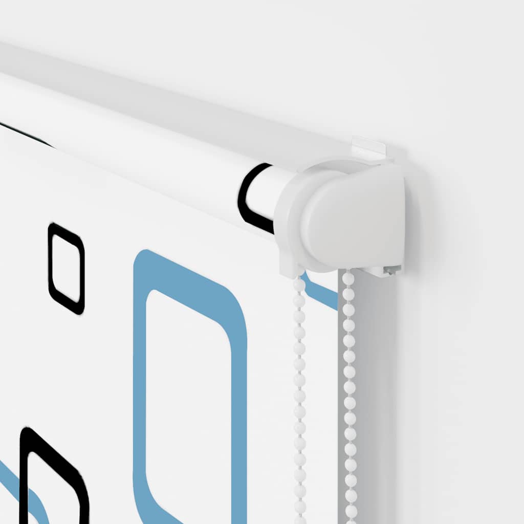 Duschrollo mit Kassette 130x240 cm Stoffbreite 126 cm