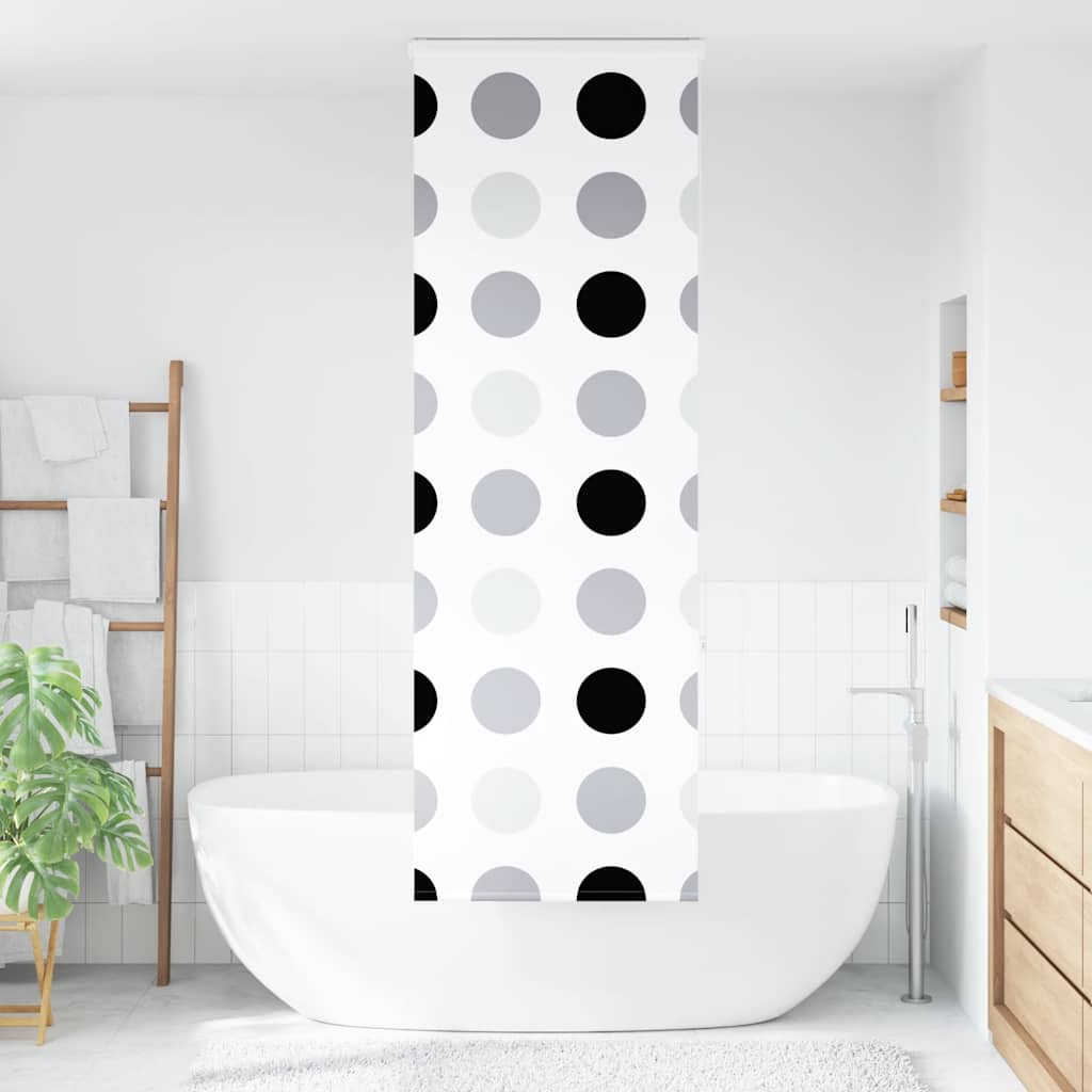 vidaXL Duschrollo mit Kassette 70x240 cm Stoffbreite 66 cm