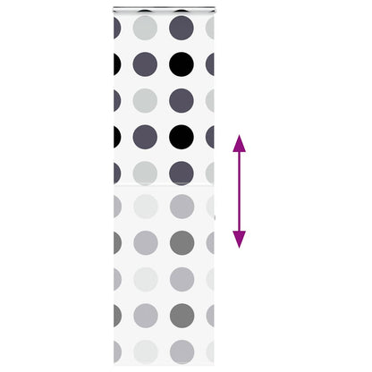 vidaXL Duschrollo mit Kassette 70x240 cm Stoffbreite 66 cm