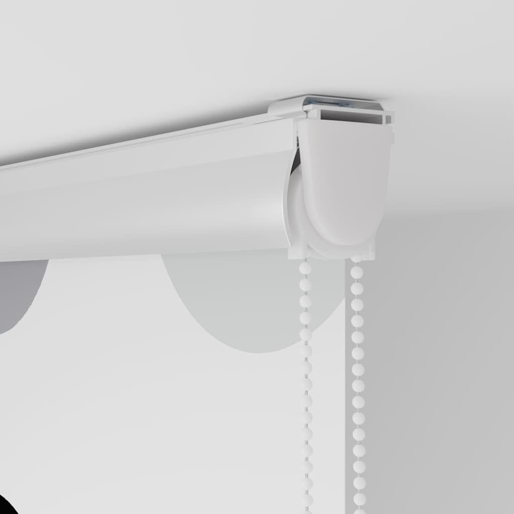vidaXL Duschrollo mit Kassette 120x240 cm Stoffbreite 116 cm
