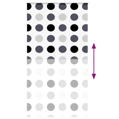 vidaXL Duschrollo mit Kassette 140x240 cm Stoffbreite 136 cm