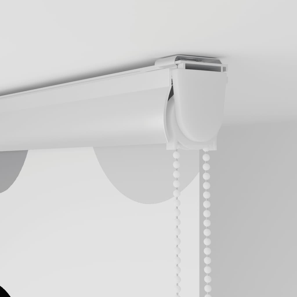 vidaXL Duschrollo mit Kassette 140x240 cm Stoffbreite 136 cm