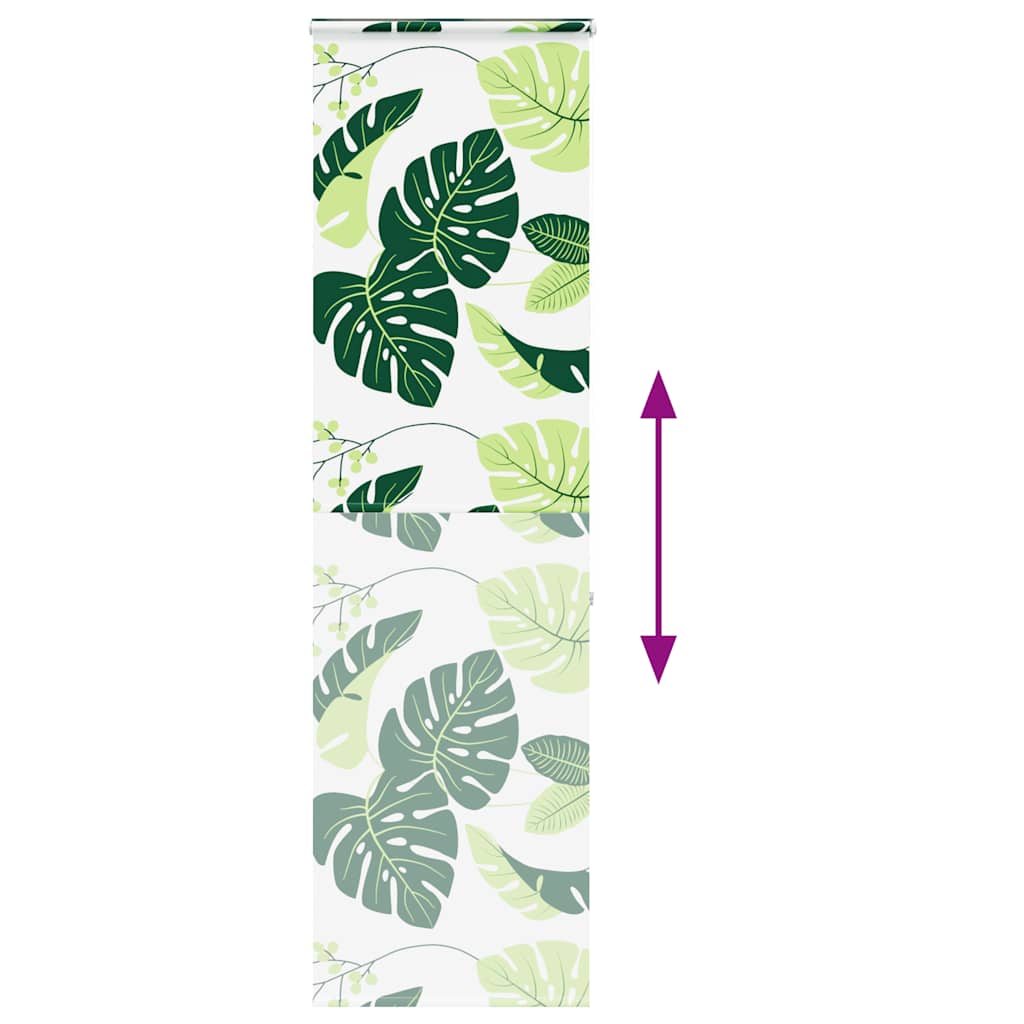 vidaXL Duschrollo mit Kassette 70x240 cm Stoffbreite 66 cm