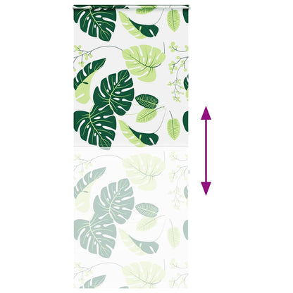 vidaXL Duschrollo mit Kassette 90x240 cm Stoffbreite 86 cm