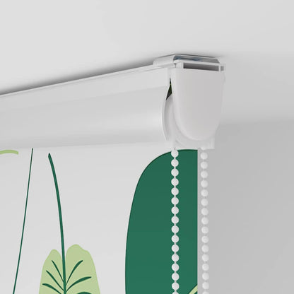 vidaXL Duschrollo mit Kassette 90x240 cm Stoffbreite 86 cm