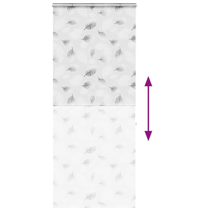 vidaXL Duschrollo mit Kassette 100x240 cm Stoffbreite 96 cm