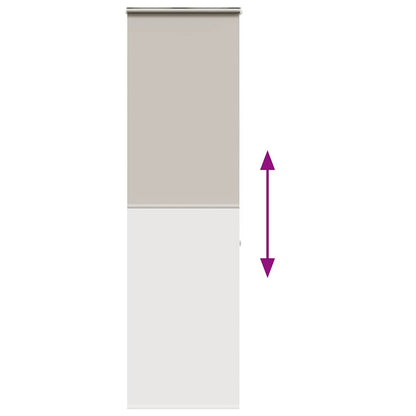 vidaXL Duschrollo mit Kassette 80x240 cm Stoffbreite 76 cm