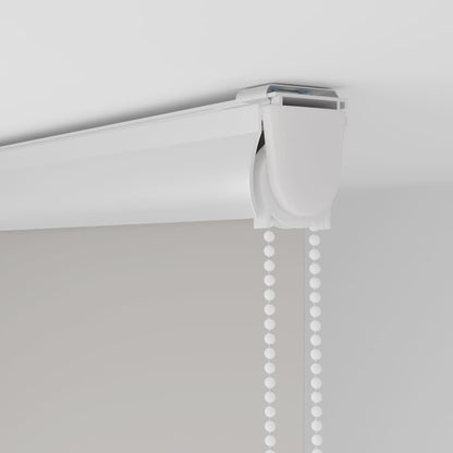 vidaXL Duschrollo mit Kassette 130x240 cm Stoffbreite 126 cm