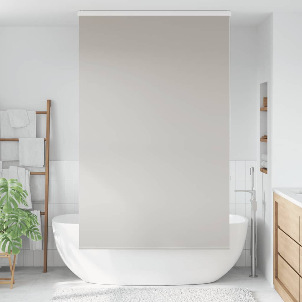 vidaXL Duschrollo mit Kassette 140x240 cm Stoffbreite 136 cm