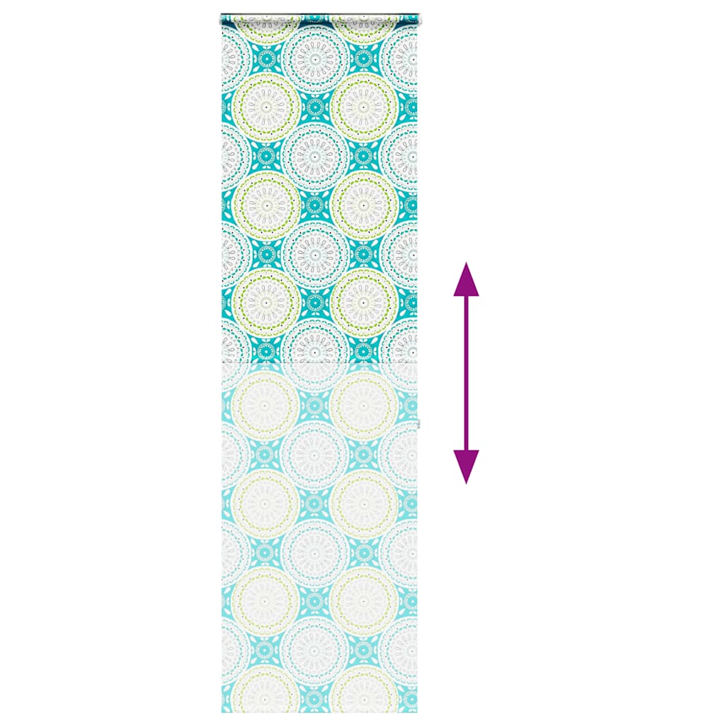 vidaXL Duschrollo mit Kassette 60x240 cm Stoffbreite 56 cm