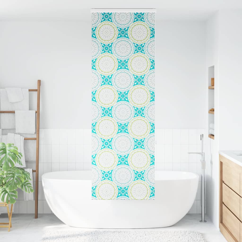vidaXL Duschrollo mit Kassette 80x240 cm Stoffbreite 76 cm