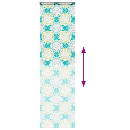 vidaXL Duschrollo mit Kassette 80x240 cm Stoffbreite 76 cm