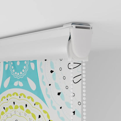 vidaXL Duschrollo mit Kassette 80x240 cm Stoffbreite 76 cm