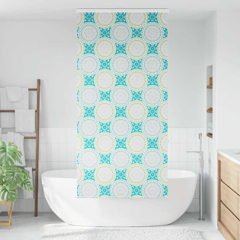 vidaXL Duschrollo mit Kassette 90x240 cm Stoffbreite 86 cm