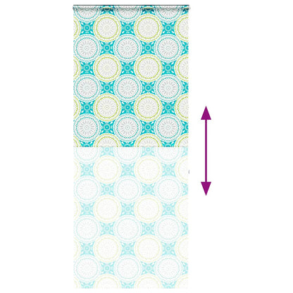 vidaXL Duschrollo mit Kassette 90x240 cm Stoffbreite 86 cm