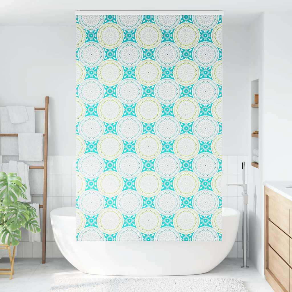 vidaXL Duschrollo mit Kassette 120x240 cm Stoffbreite 116 cm