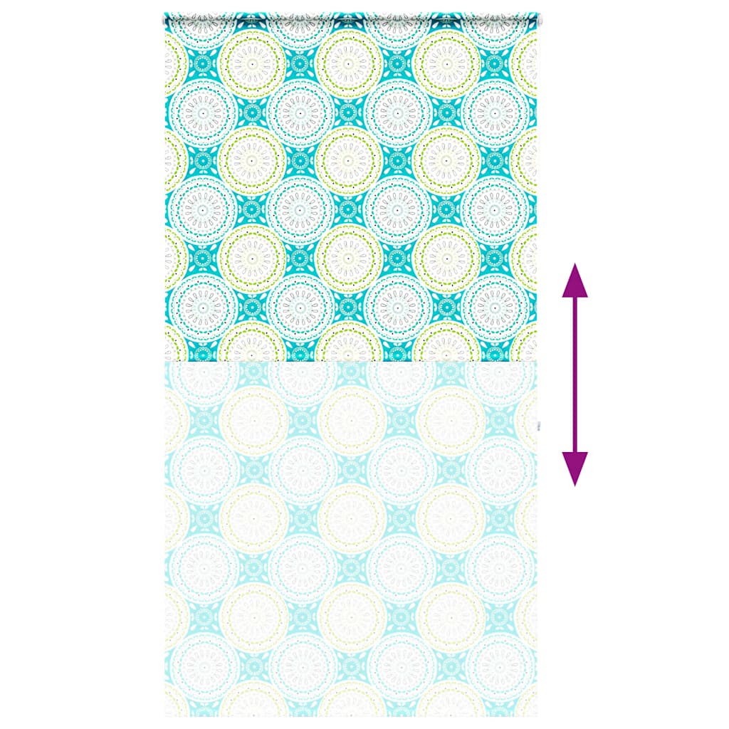 vidaXL Duschrollo mit Kassette 120x240 cm Stoffbreite 116 cm