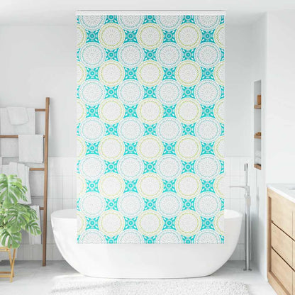 vidaXL Duschrollo mit Kassette 130x240 cm Stoffbreite 126 cm
