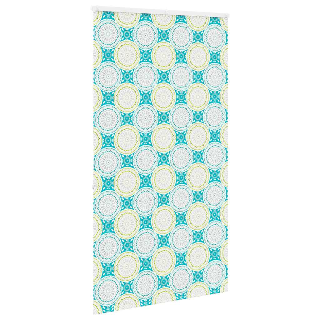 vidaXL Duschrollo mit Kassette 130x240 cm Stoffbreite 126 cm