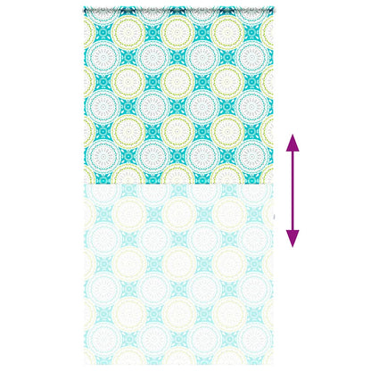 vidaXL Duschrollo mit Kassette 140x240 cm Stoffbreite 136 cm
