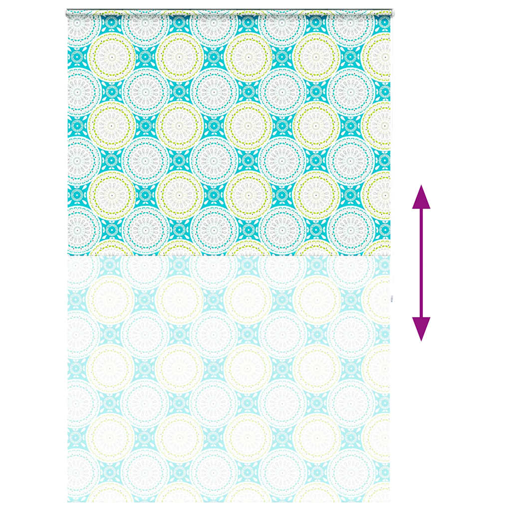 vidaXL Duschrollo mit Kassette 150x240 cm Stoffbreite 146 cm
