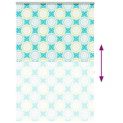 vidaXL Duschrollo mit Kassette 150x240 cm Stoffbreite 146 cm