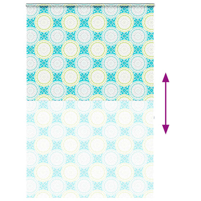 vidaXL Duschrollo mit Kassette 160x240 cm Stoffbreite 156 cm