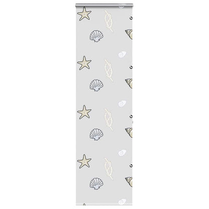 vidaXL Duschrollo mit Kassette 60x240 cm Stoffbreite 56 cm
