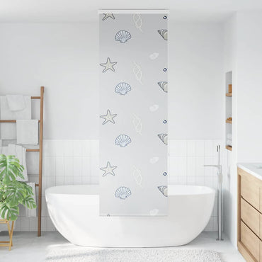 vidaXL Duschrollo mit Kassette 60x240 cm Stoffbreite 56 cm