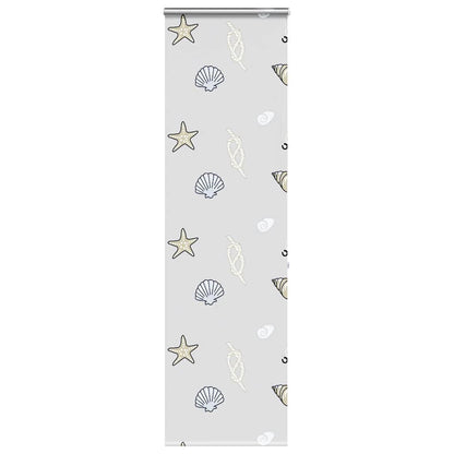 vidaXL Store de douche à cassette 70x240 cm largeur du tissu 66 cm