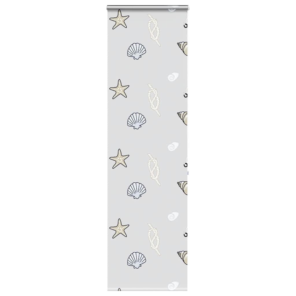 vidaXL Duschrollo mit Kassette 80x240 cm Stoffbreite 76 cm