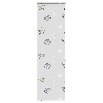 vidaXL Duschrollo mit Kassette 80x240 cm Stoffbreite 76 cm