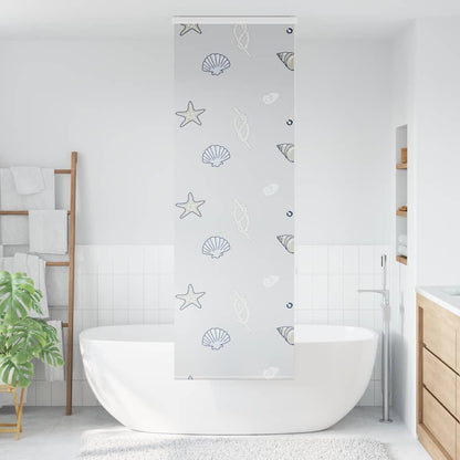 vidaXL Duschrollo mit Kassette 80x240 cm Stoffbreite 76 cm